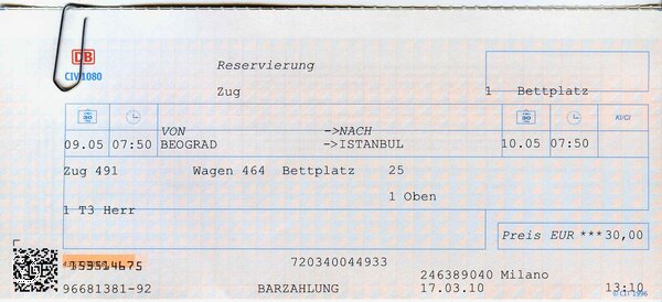 Prenotazione Belgrado Istanbul