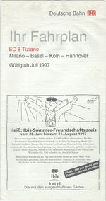 EC 8 &laquo;Tiziano&raquo; Juli 1997