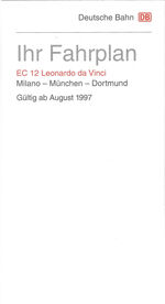 EC 12 &laquo;Leonardo da Vinci&raquo; August 1997