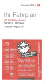 ICE 790 &laquo;Hohenstaufen&raquo; August 1997