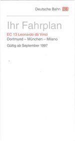 EC 13 &laquo;Leonardo da Vinci&raquo; September 1997