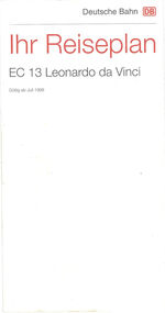 EC 13 &laquo;Leonardo da Vinci&raquo; Juli 1998