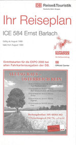 ICE 584 &laquo;Ernst Barlach&raquo; August 1999